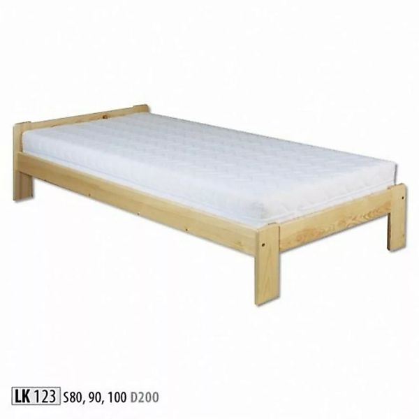 JVmoebel Holzbett, Bett Holz Massive Schlafzimmer Betten 100x200cm Einzelbe günstig online kaufen