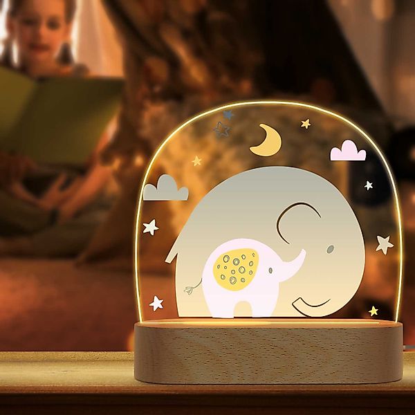 GRAVURZEILE LED Nachtlicht für Kinder, Beruhigend günstig online kaufen