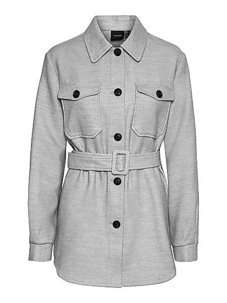 VERO MODA Kurze Jacke Damen Grau günstig online kaufen