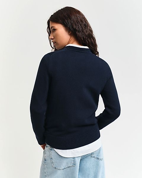 Gant Sweater Damen Strickpullover Baumwolle günstig online kaufen