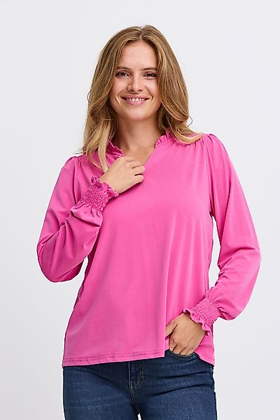 Pulz Jeans Langarmbluse PZLIPPA VNeck Blouse günstig online kaufen