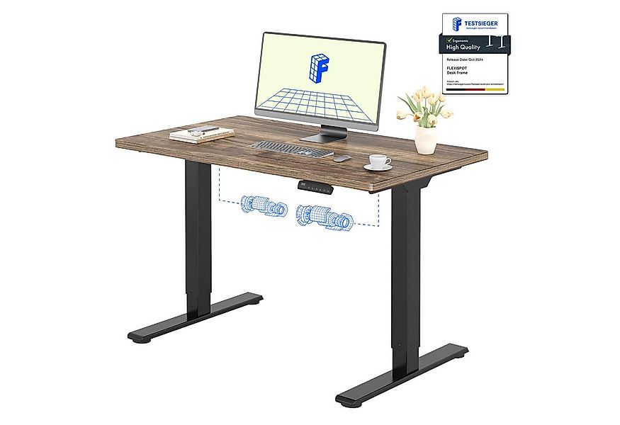 FLEXISPOT Schreibtisch Basic Plus Elektrisch höhenverstellbarer Schreibtisc günstig online kaufen