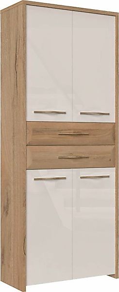 Home affaire Garderobenschrank "Gala", hochwertig UV lackiert, Soft-Close-F günstig online kaufen