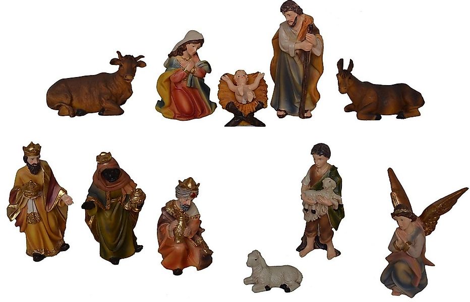 Alfred Kolbe Krippenfigur Weihnachtsdeko (Set, 11 St), Höhe 9 cm günstig online kaufen