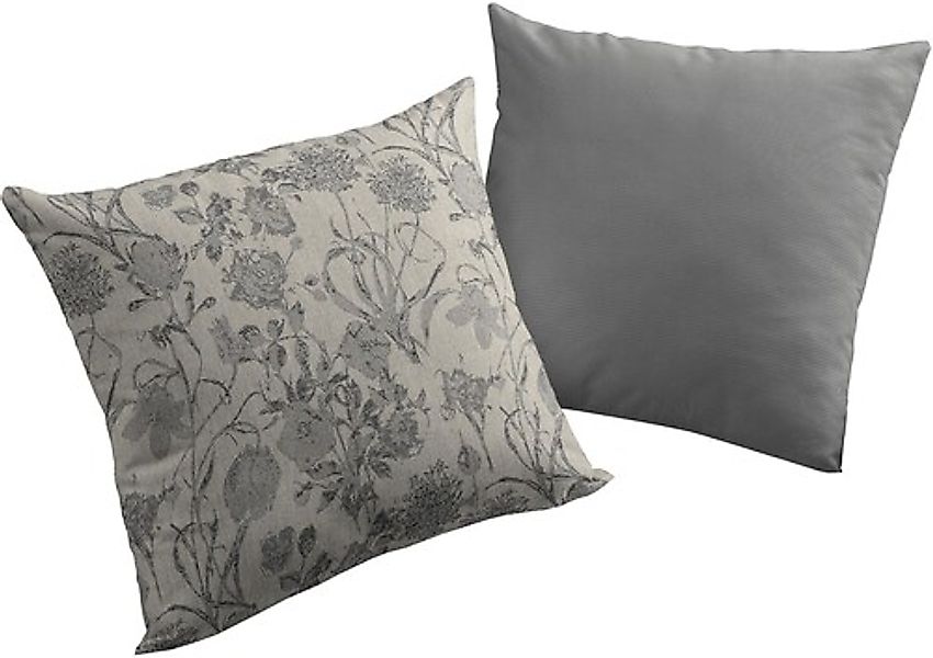 Adam Dekokissen »Flower Cuveé Light«, mit Blumenmuster, Wendekissenhülle oh günstig online kaufen