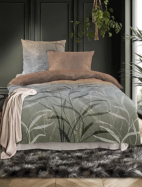 Irisette Bettwäsche "Wave 8641" 2 Stk. tlg. anschmiegsam und atmungsaktiv, günstig online kaufen