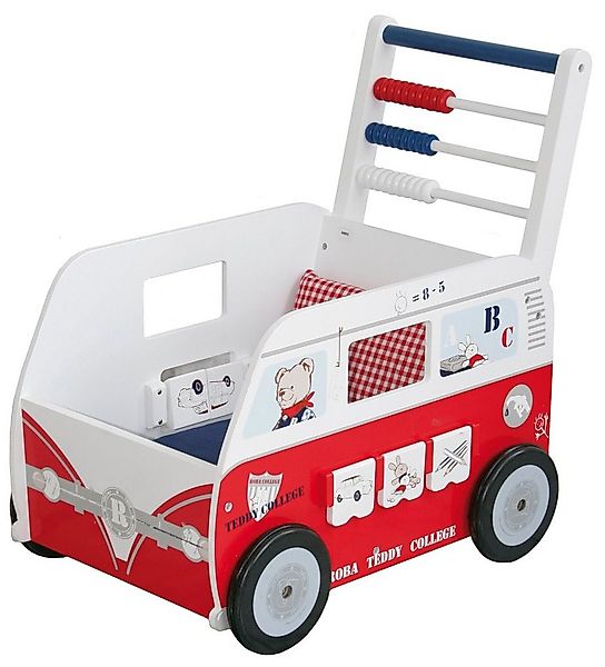 roba® Puppenwagen Teddy College, Puppenwagen inkl. Kissen, Decke und Spielf günstig online kaufen