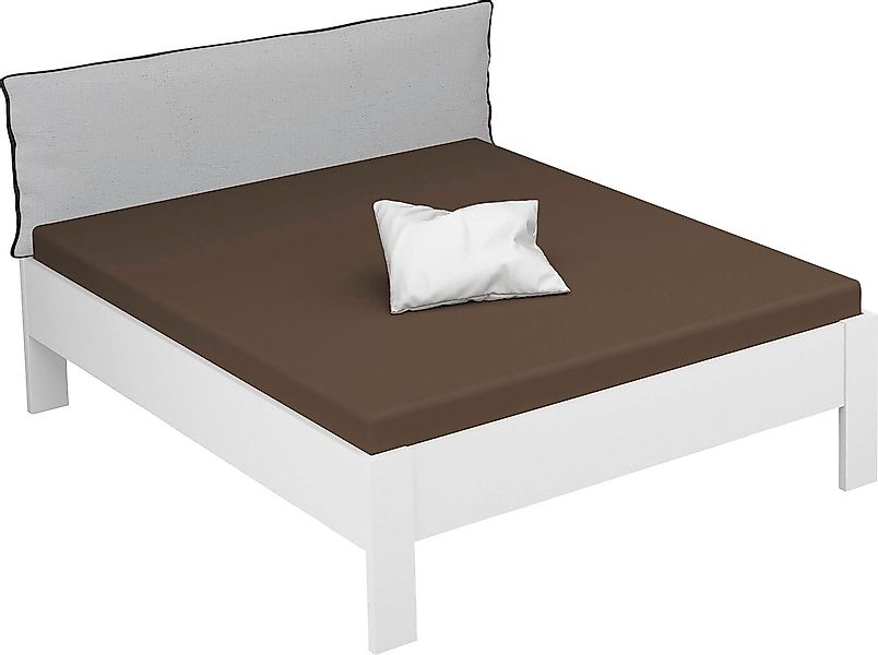 rauch Futonbett "Aditio", Kopfteil Webstoff mit abgesetztem Keder günstig online kaufen