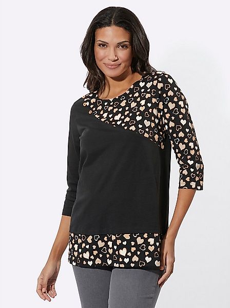 Sieh an! T-Shirt Longshirt . günstig online kaufen