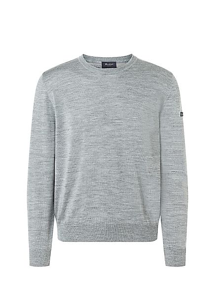 MAERZ Muenchen Strickfleece-Pullover Pullover Rundhals 1/1 günstig online kaufen