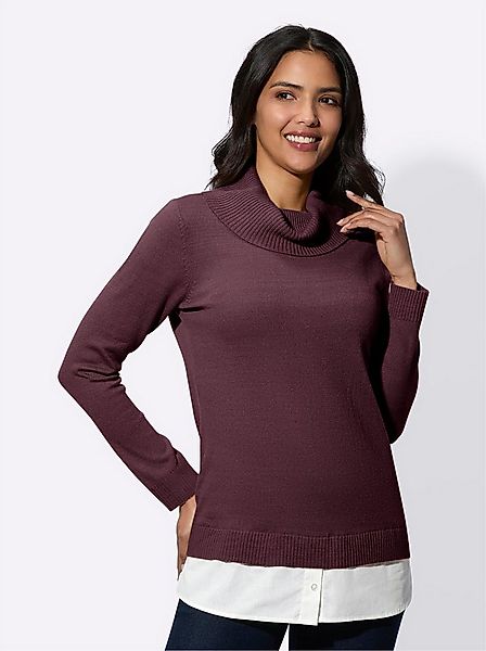 Sieh an! Strickpullover 2-in-1-Pullover . günstig online kaufen