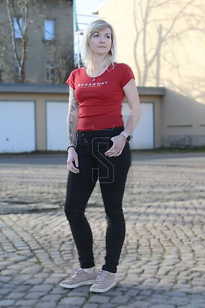 Buena Vista Damen Jeans Kim Stretch Twill - black günstig online kaufen