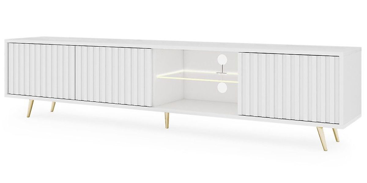 Selsey TV-Schrank BELLO mit goldenen Füßen, günstig online kaufen