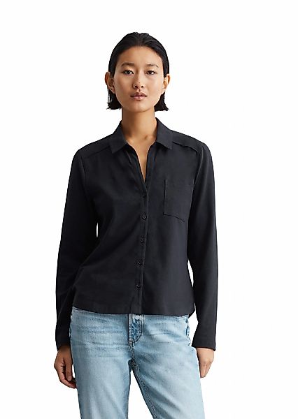 Marc OPolo Blusenshirt "aus Organic-Cotton-Stretch" günstig online kaufen
