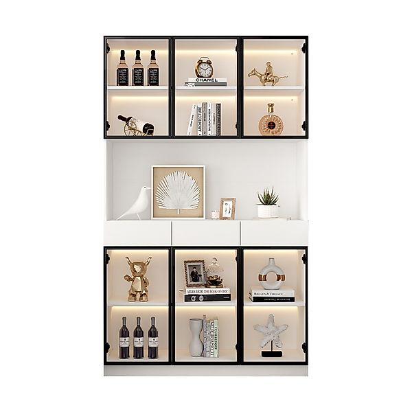 HAUSS SPOLE Vitrine mit LED Lichtern, günstig online kaufen