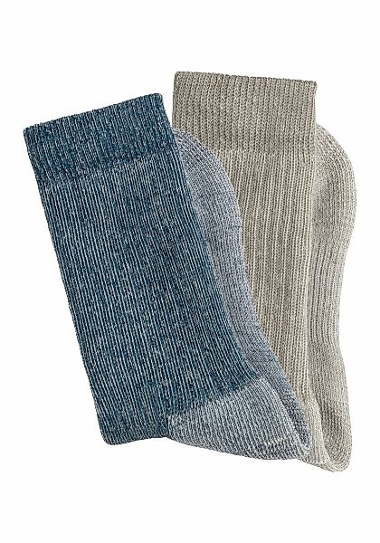 Bench. Wandersocken, (Packung, 2 Paar), Wollsocken aus flauschigem Material günstig online kaufen