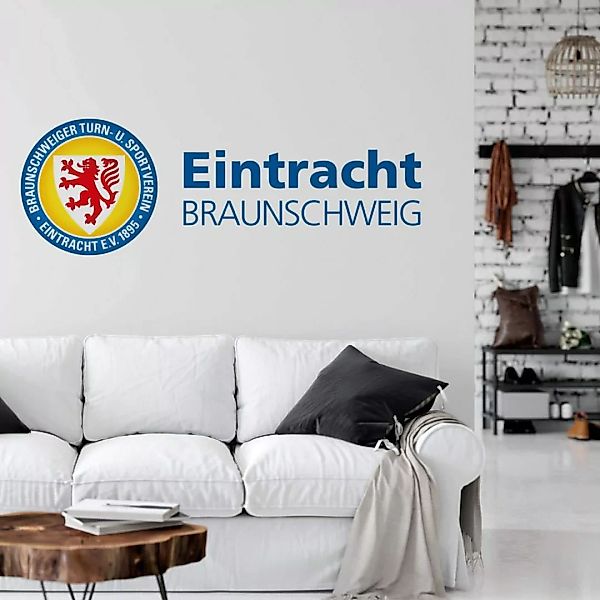 Wall-Art Wandtattoo »Eintracht Braunschweig Schriftzug«, (1 St.), selbstkle günstig online kaufen