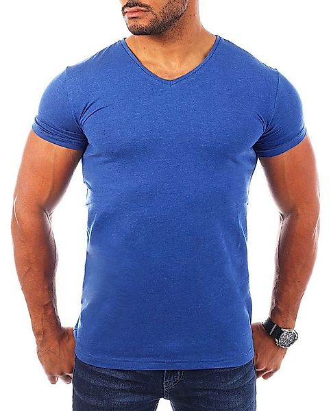 Young & Rich T-Shirt Herren Uni Basic V-neck V-Ausschnitt Unterziehshirt 17 günstig online kaufen