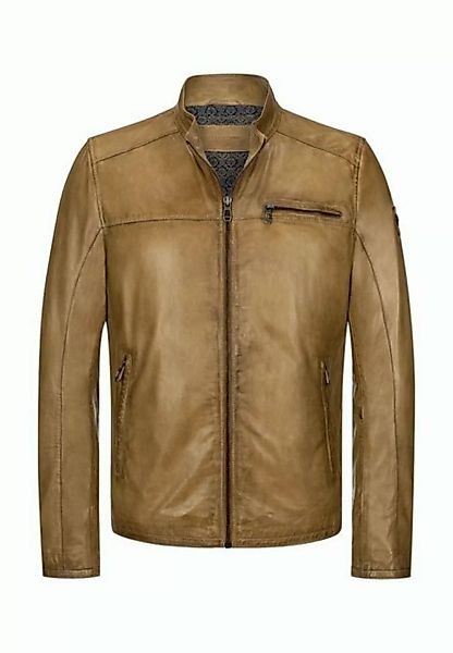 Milestone Lederjacke - Hochwertige Lammnappa Lederjacke für Herren - MSMarc günstig online kaufen