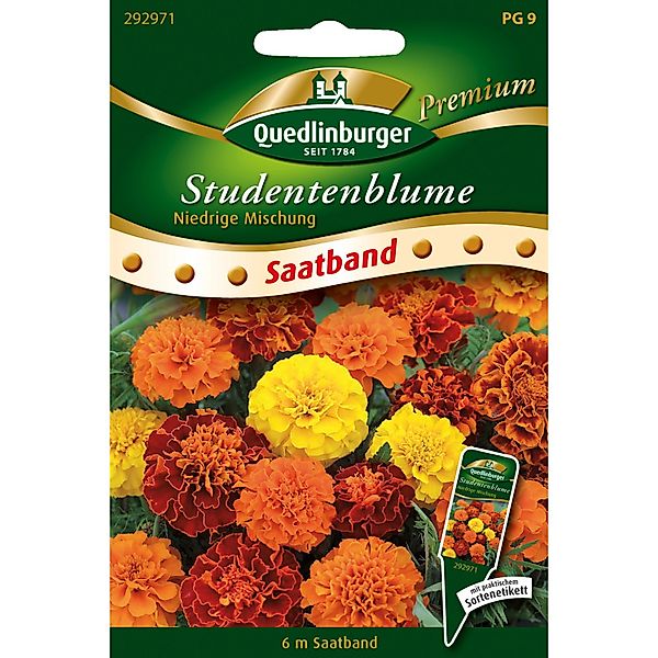 Quedlinburger Studentenblumen Mischung Saatband günstig online kaufen