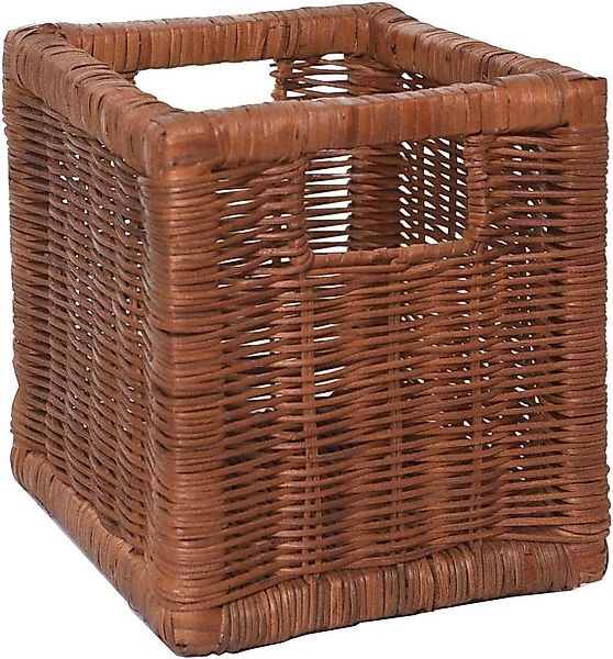VIVANNO Regalkorb Rattan ATTRAKTIV - Braun günstig online kaufen
