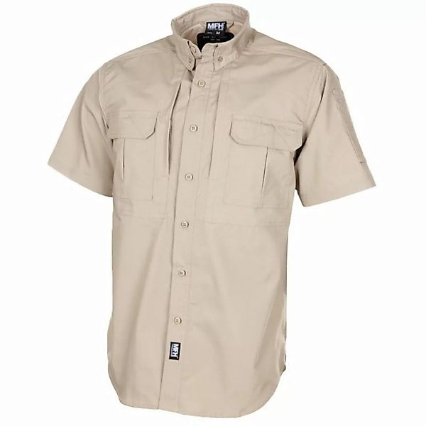 MFH Outdoorhemd Hemd Outdoor, kurzarm, khaki, Teflon, Rip Stop L günstig online kaufen