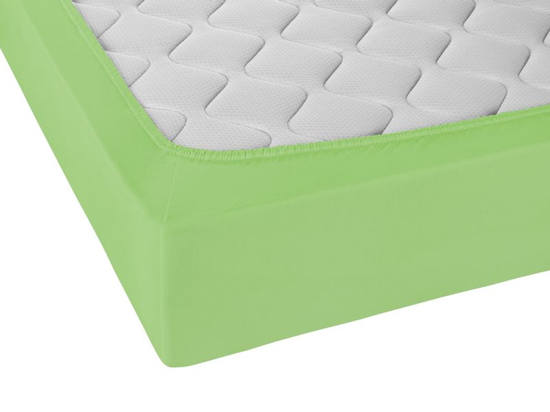 Biberna Spannbettlaken Leila, Jersey, Gummizug: rundum, günstig online kaufen