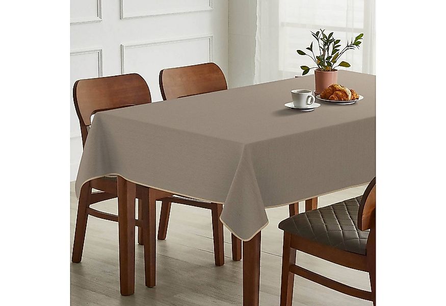 ANRO Tischdecke Hochwertig Tischwäsche mit Beschichtung (Einzelstück 1-tlg) günstig online kaufen