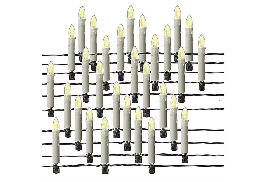MARELIDA LED-Christbaumkerzen Weihnachtskerzen Lichterkette Weihnachtsbaum günstig online kaufen