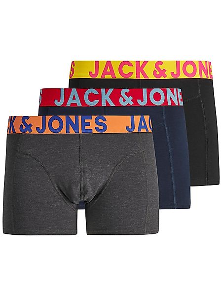 Jack & Jones Boxer JACCRAZY im Dreierpack mit kontrastfarbenem Bund und Str günstig online kaufen