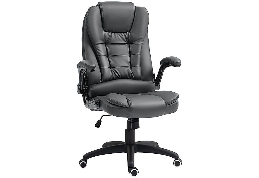 HOMCOM Bürostuhl (Schreibtischstuhl, 1 St), für Home-Office, Kunstleder, Du günstig online kaufen
