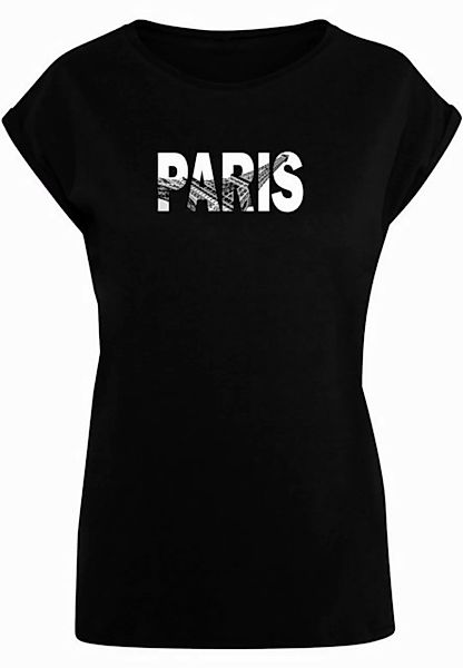 Merchcode T-Shirt Merchcode Damen Ladies Paris Eiffel Tower T-Shirt (1-tlg) günstig online kaufen