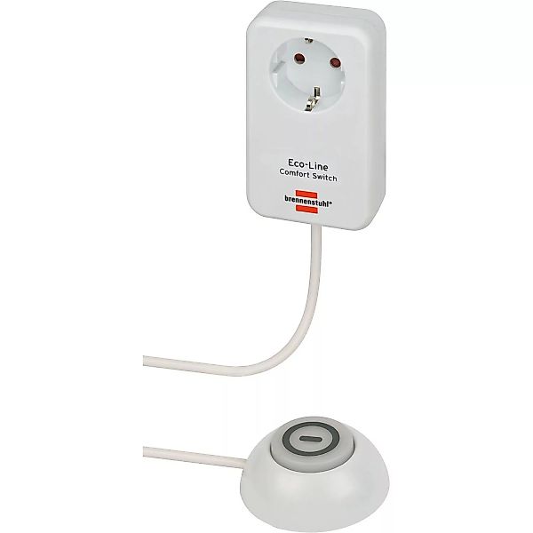 Brennenstuhl Comfort Switch Eco-Line EL CSA 1 Weiß günstig online kaufen