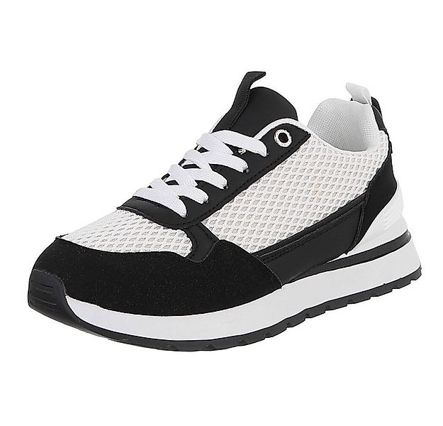 Ital-Design Vielseitige Sneakers für Damen mit atmungsaktivem Mesh-Design S günstig online kaufen