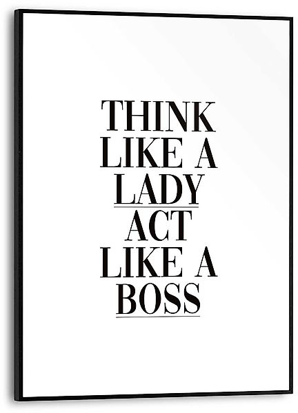 Reinders! Poster Lady Boss günstig online kaufen