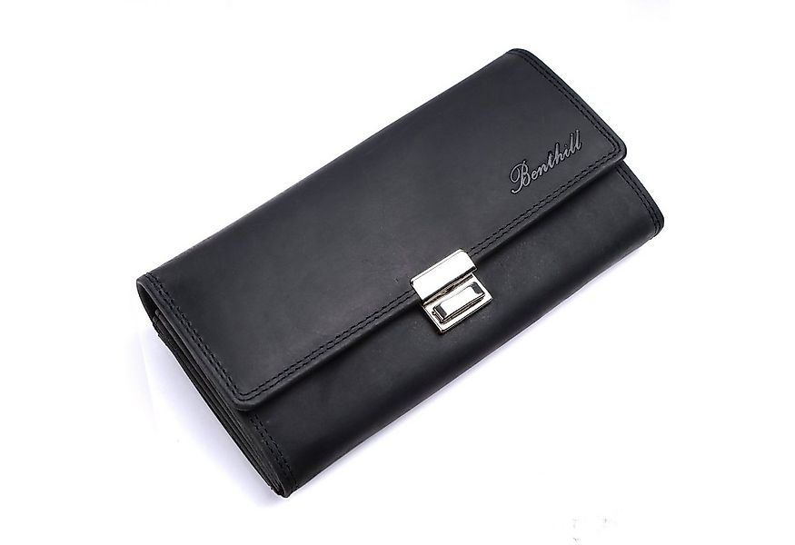 Benthill Geldbörse Kellner Echt Leder Kellnerportemonnaie RFID Schutz Profi günstig online kaufen