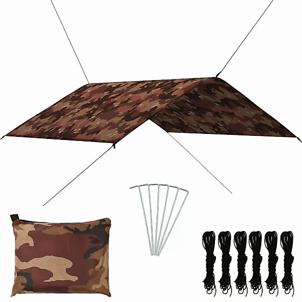 Outdoor Tarp 4x4 M Camouflage günstig online kaufen