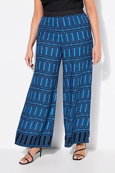 Ulla Popken Schlupfhose Hose grafischer Druck günstig online kaufen