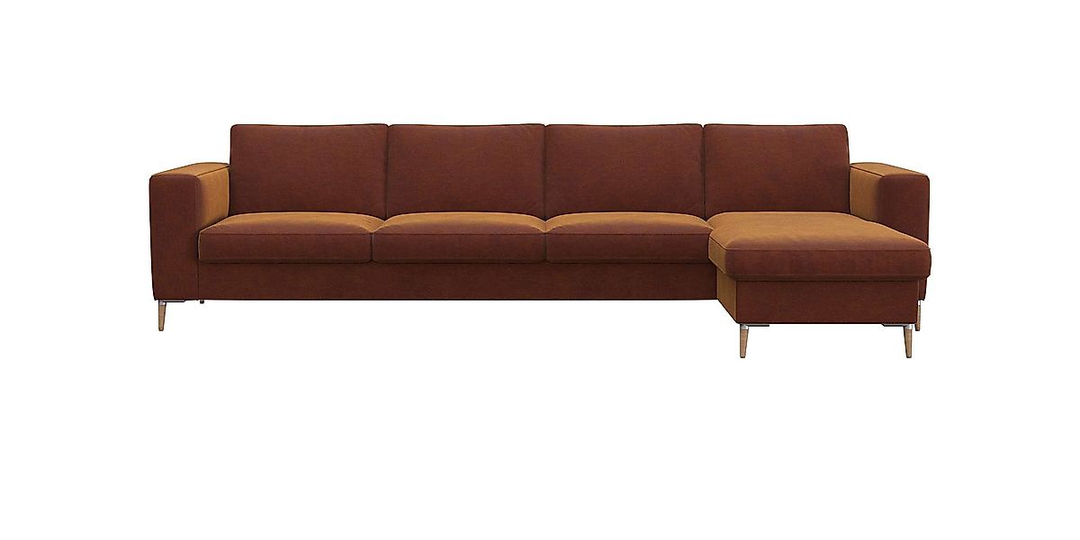 FLEXLUX Ecksofa "Fiore, super Sitzkomfort durch Kaltschaum im Sitz, L-Form" günstig online kaufen