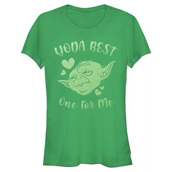 Star Wars - Yoda Best Hearts - Valentinstag - Frauen T-Shirt günstig online kaufen