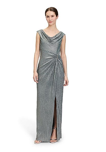 Vera Mont Abendkleid Damen im Glitzer-Look Raffung günstig online kaufen