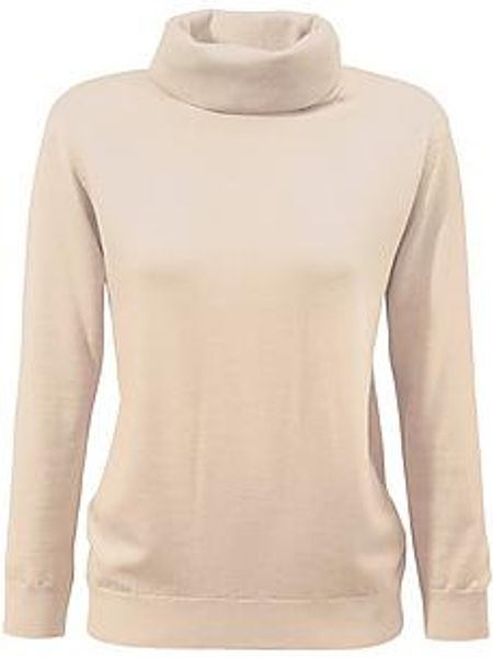 Pullover aus 100%Schurwolle Pure Tasmanian Wool Peter Hahn weiss günstig online kaufen