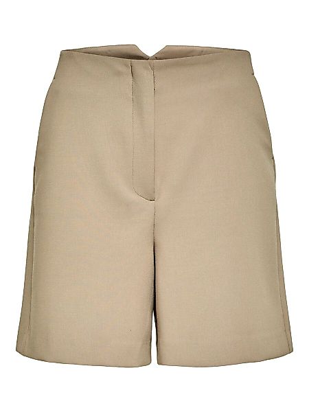 SELECTED High Waist Shorts Damen Braun günstig online kaufen