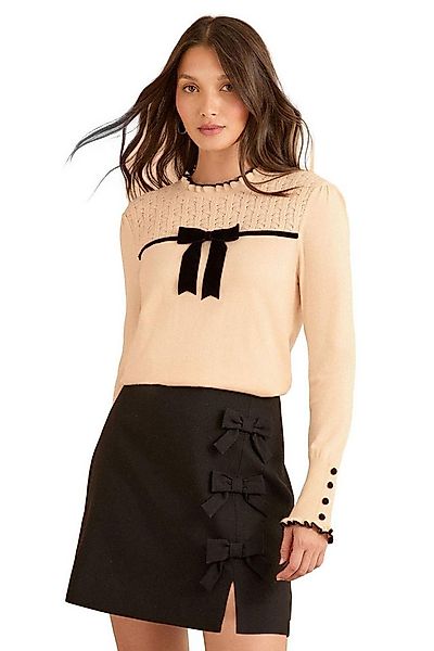 Love & Roses Rundhalspullover Love & Roses Pointelle-Pullover, Regular (1-t günstig online kaufen