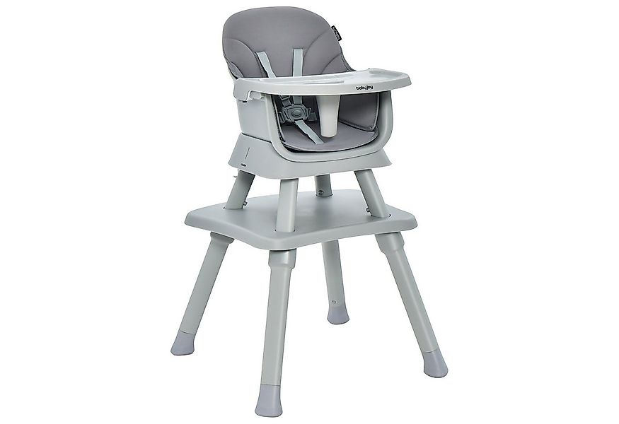 COSTWAY Hochstuhl, 6in1 Kombihochstuhl, Babystuhl, mit Sicherheitsgurt günstig online kaufen