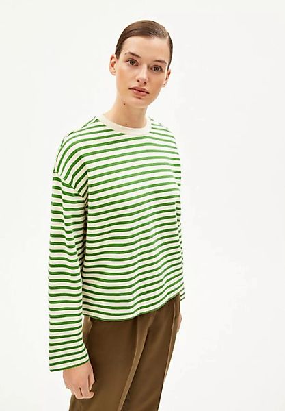 Armedangels Sweatshirt FRANKAA MAARLEN STRIPE Damen (Oversized Fit) Bio-Bau günstig online kaufen