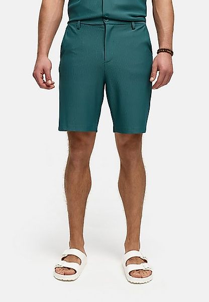 Indicode Chinoshorts INGustiono mit feiner Textur und subtil-edlem Streifen günstig online kaufen