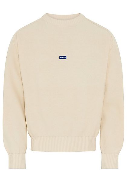 HUGO Blue Strickpullover Relaxed Fit, Rundhalsausschnitt, softe Strickquali günstig online kaufen