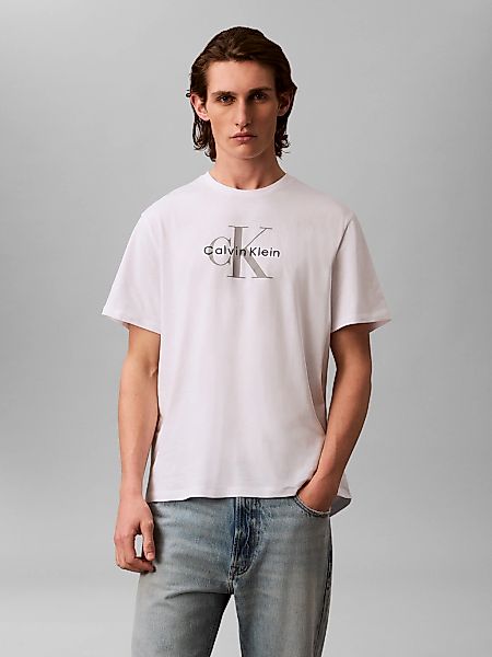 Calvin Klein Jeans T-Shirt "SS Hero Monologo Tee 20s" Mit Rundhalsausschnit günstig online kaufen