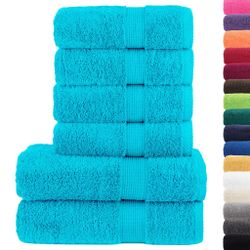 vidaXL Handtuch 6 tlg. Premium-Handtuch-Set SOLUND günstig online kaufen